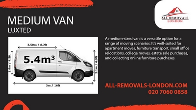 Medium Van and Man in Luxted Service