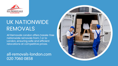 All Removals London - Professional Nationwide Removals in the UK