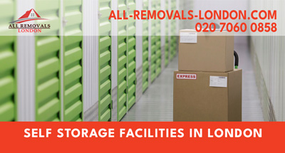 All Removals London - Recommended Storages in London