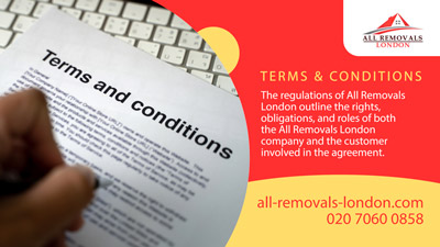 All Removals London Terms & Conditions