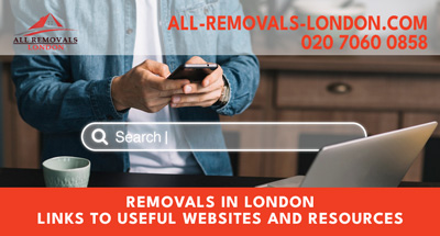 All Removals London - Links to Useful Websites and Resources