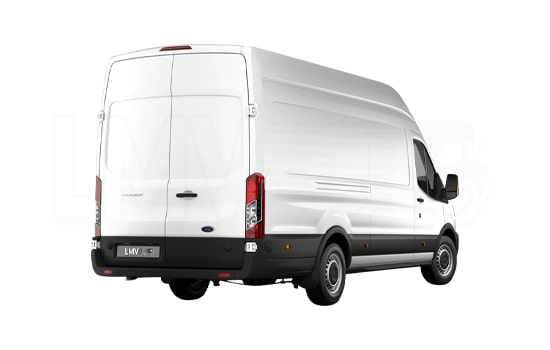 Hire Extra Large Van and Man in Colliers Wood - Back View