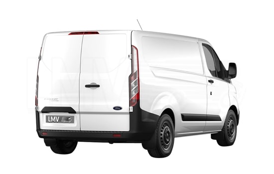 Hire Medium Van and Man in Colliers Wood - Back View