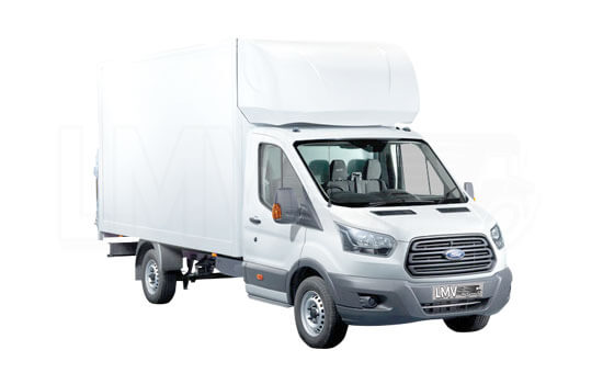 Hire Luton Van and Man in Isle of Dogs - Front View