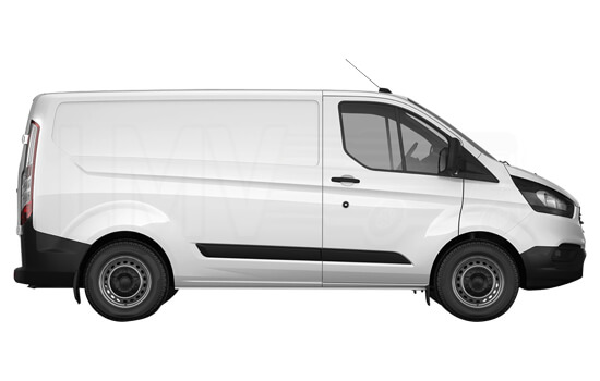 Hire Medium Van and Man in London City Airport - Side View